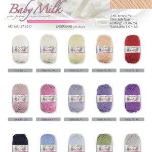 1409 STAFIL Baby Milk Uebersicht Farben